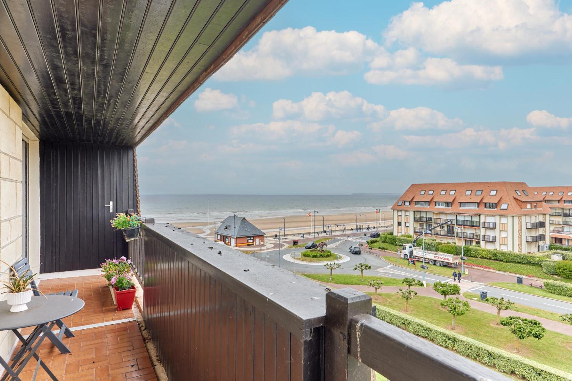 Le Plein Soleil - Appt Pour 6 Proche De La Plage Villers-sur-Mer Kültér fotó